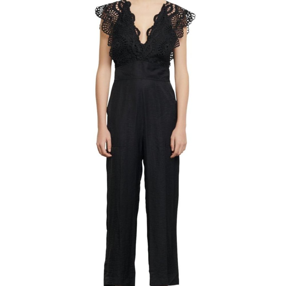 Sandro Amanda Lace Jumpsuit (NWT)